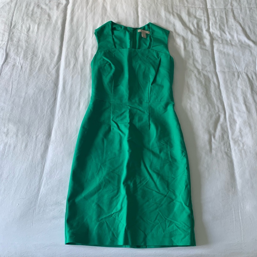 Banana Republic Green Work Dress